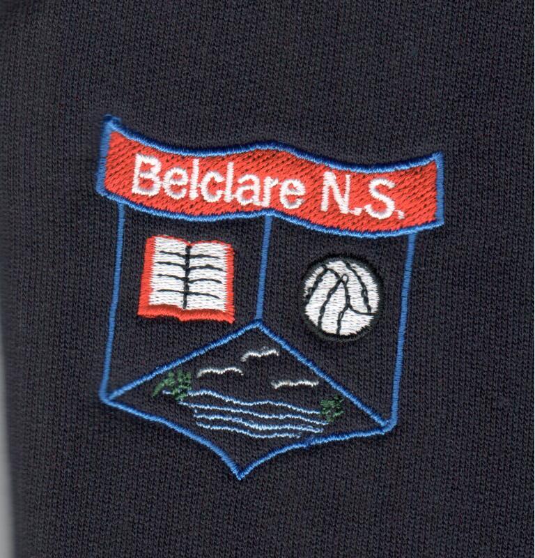 BELCLARE NATIONAL SCHOOL GREY CARDIGAN
