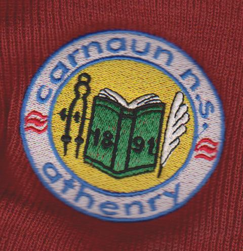 CARNAUN NATIONAL SCHOOL CLARET CARDIGAN
