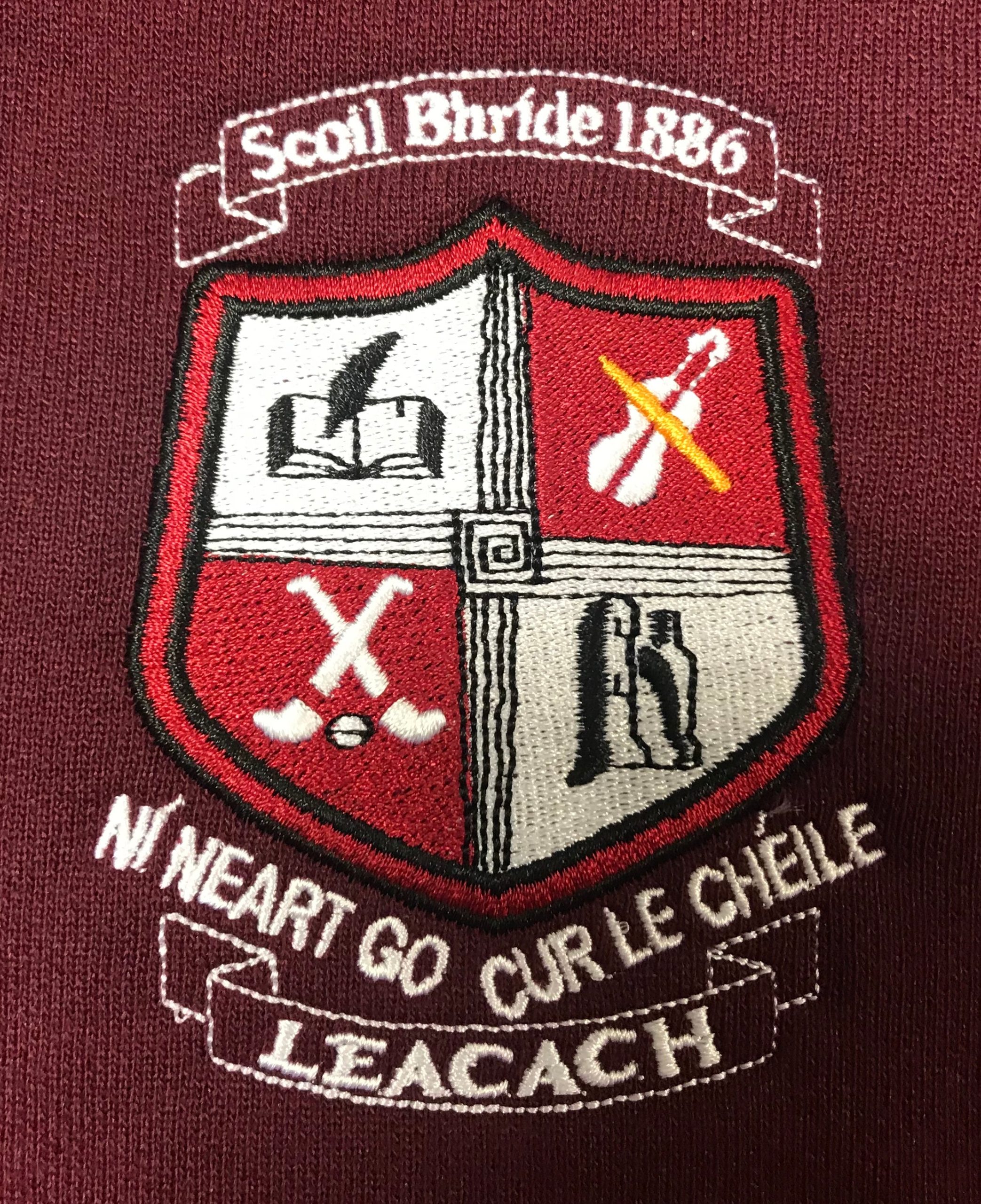 LACKAGH NS BURGUNDY KNITTED CARDIGAN