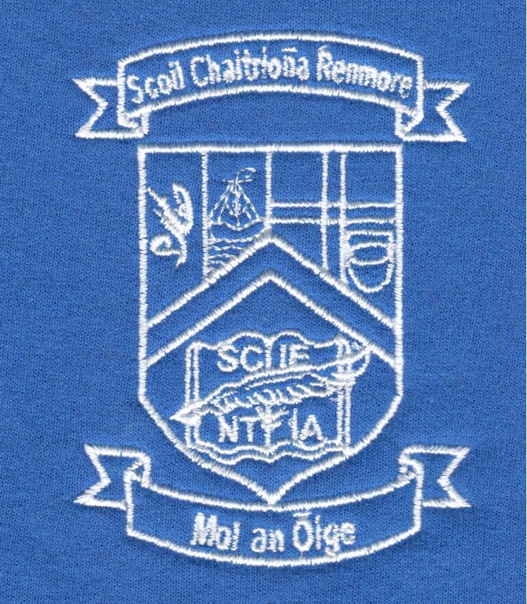 SCOIL CHAITRIONA RENMORE OCEAN BLUE SWEAT SHIRT