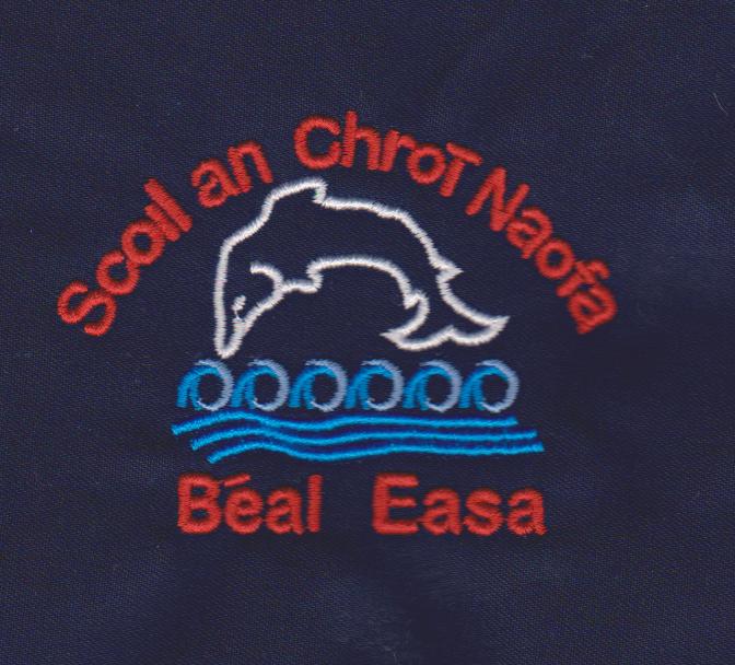 SCOIL AN CHROÍ NAOFA FOXFORD NATIONAL SCHOOL V NECK KNITTED JUMPER