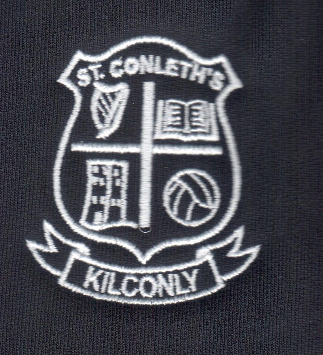 ST CONLETHS KILCONLY ROUND NECK NAVY SWEAT SHIRT