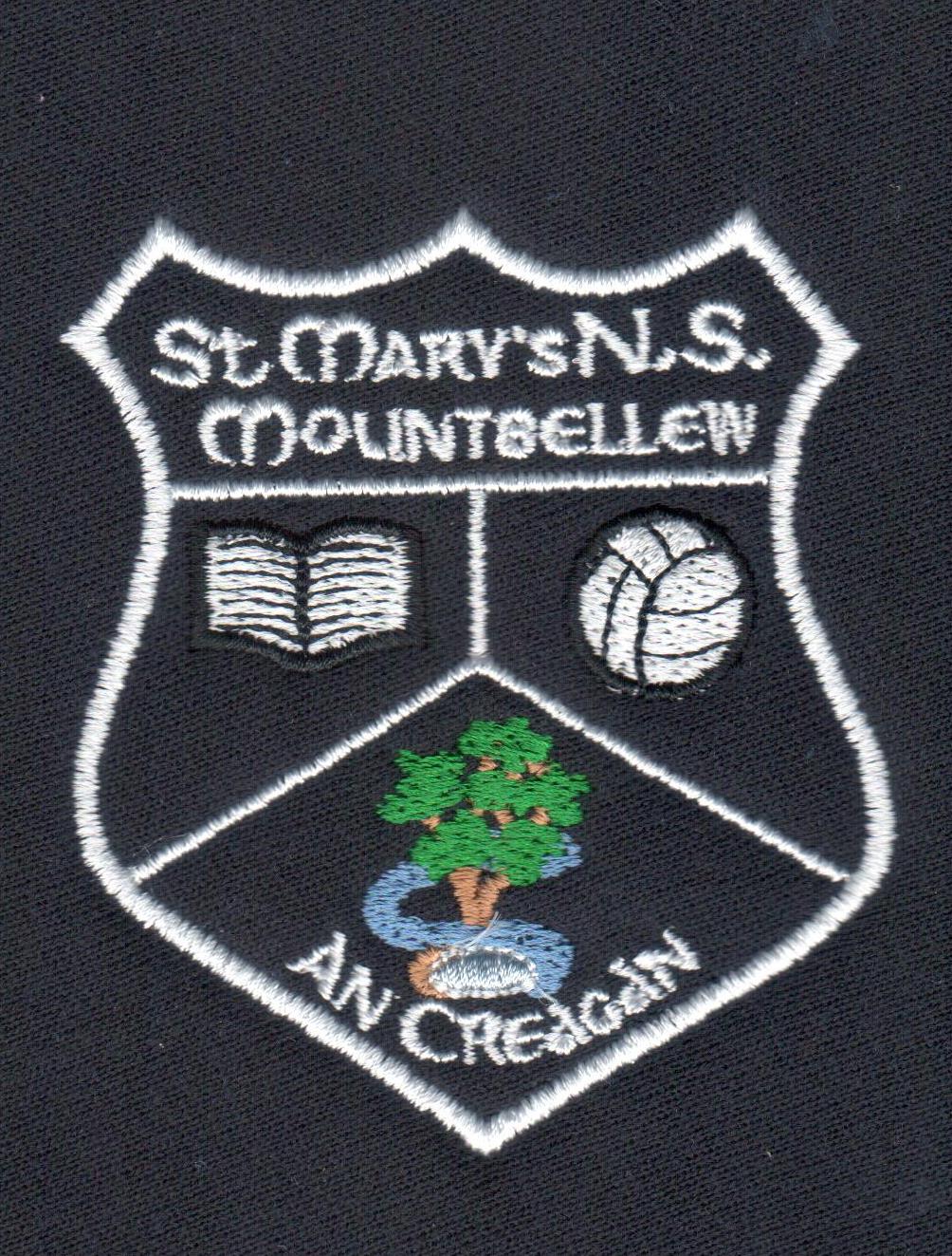 MOUNTBELLEW NATIONAL SCHOOL NAVY ROUND NECK SWEAT SHIRT