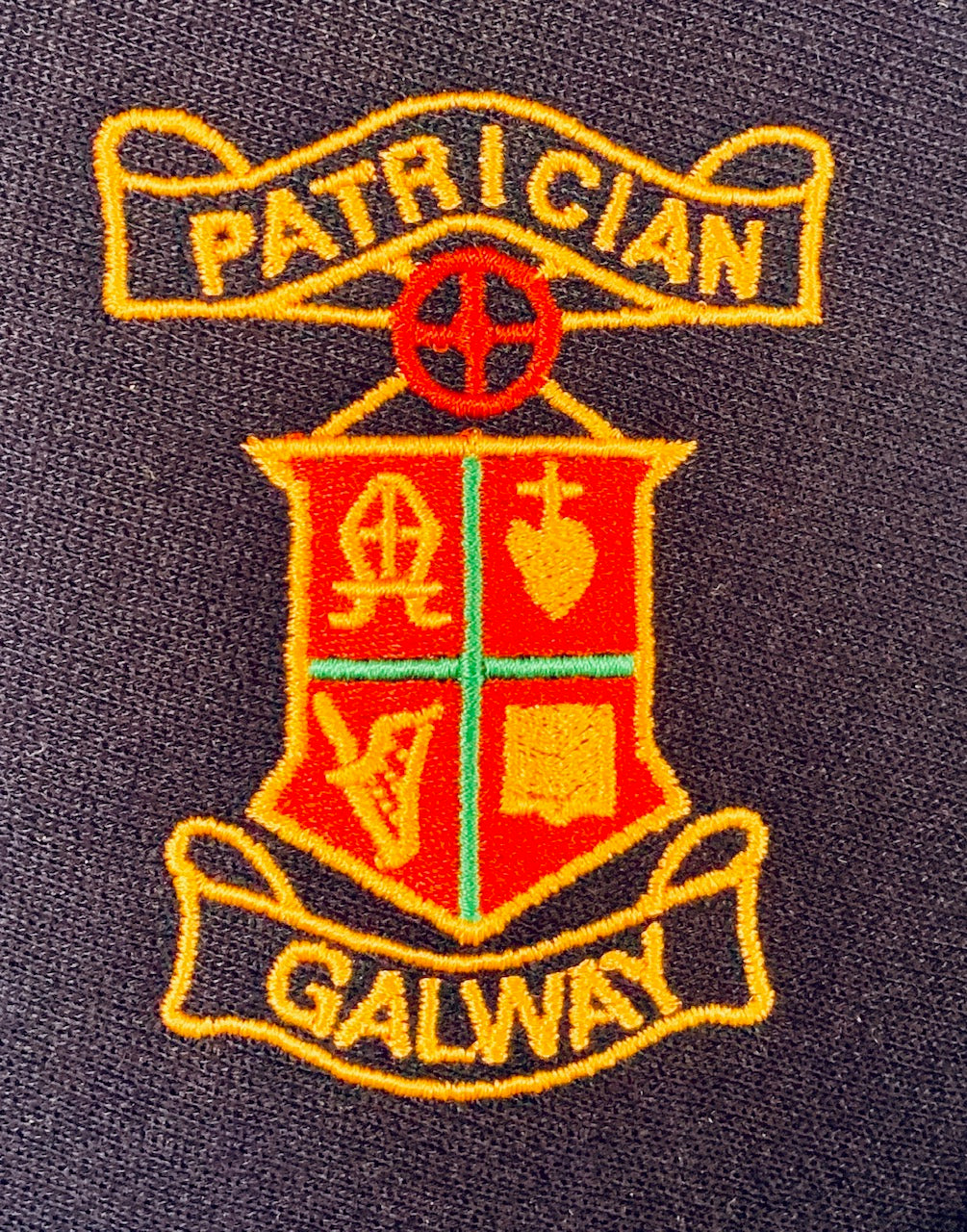 ST. Patricks  Lombard Street Primary School Galway Navy Knitted Cardigan