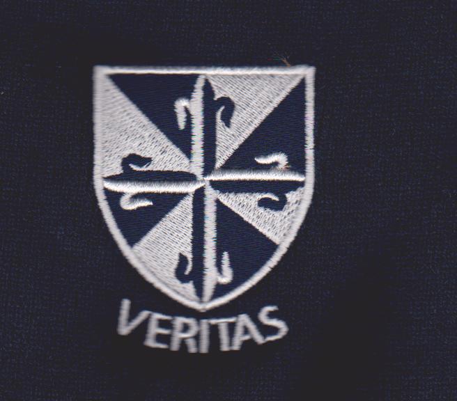 TAYLORS HILL DOMINICAN COLLEGE V NECK KNITTED JUMPER